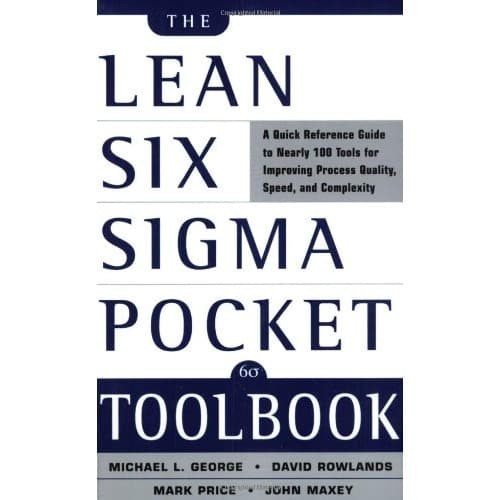Top Pick Ind/Eng The Lean Six Sigma Pocket Toolbook เวอร์ชัน