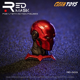 COSER TOYS AD-003 1/12 : Cyberpunk style Redhood head (กล่องฉีกขาด)