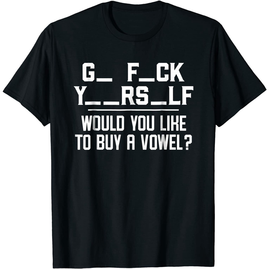 NEW LIMITED! Would You Like to Buy a Vowel Funny TSHIRT