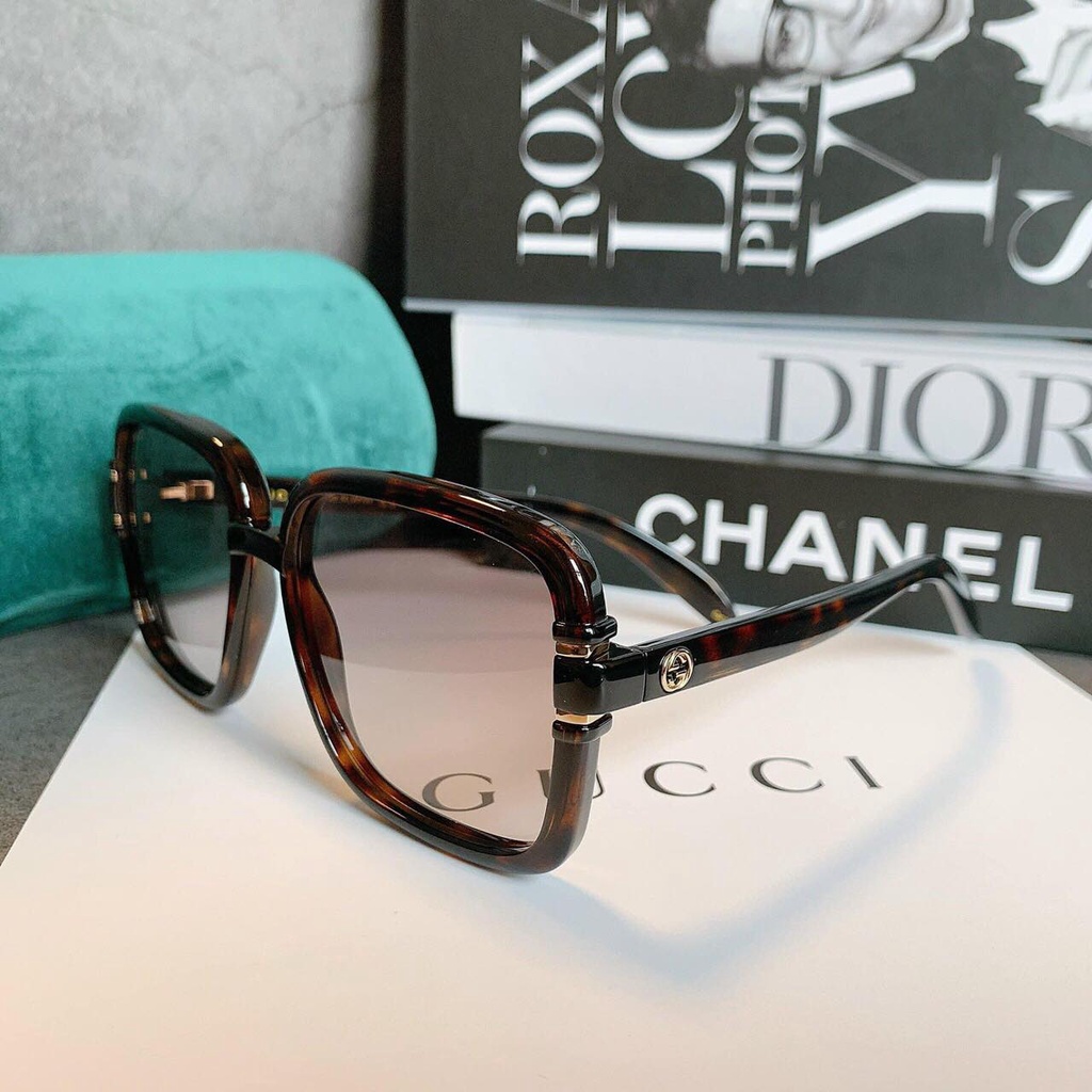 GUCCI แว่นกันแดดทรงเหลี่ยม