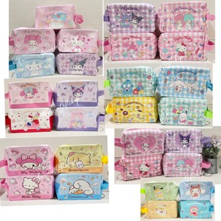 พร้อมส่ง กระเป๋าเครื่องสำอางค์ Travel Pack ลายการ์ตูน Sanrio