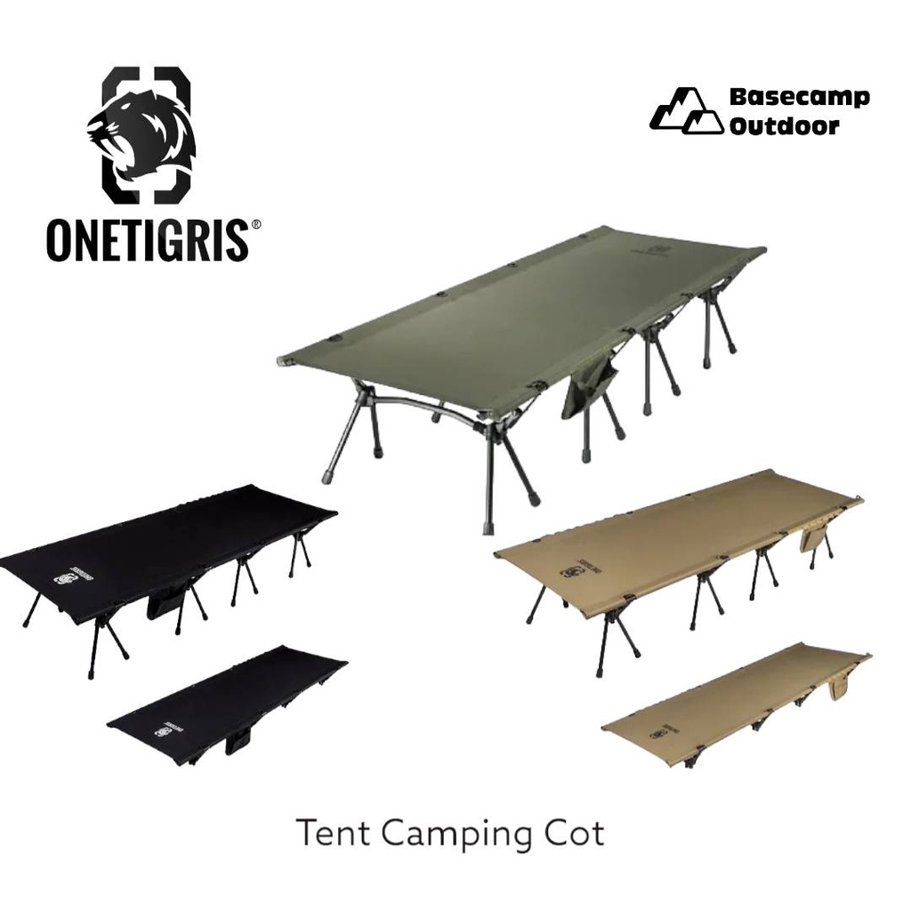 onetigris Tent Camping Cot เตียงสนามพับเก็บได้