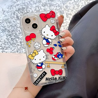 เคสโทรศัพท์มือถือ ลายเฮลโลคิตตีน่ารัก สําหรับ iphone 14promax 11 13 12 7Plus 6 6s XR X XS Max