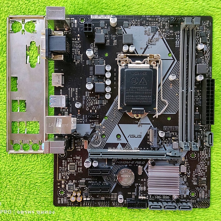 🎉MB: Asus H310M-E 1151v2 รองรับถึง i9-9900K 🎉เมนบอร์ดมือสอง