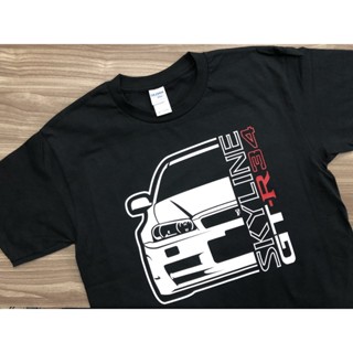 [COD] เสื้อยืดผ้าฝ้าย 100% พิมพ์ลาย Nissan Skyline Gtr R34 Nismo *T6407 โอเวอร์ไซซ์ สําหรับผู้ชายS-5XL