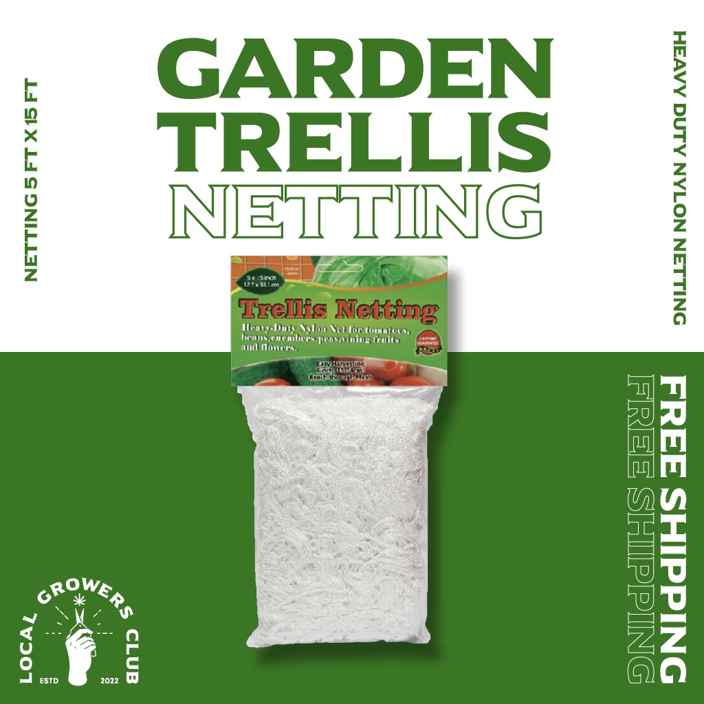 Garden Trellis Netting ตาข่ายScrog