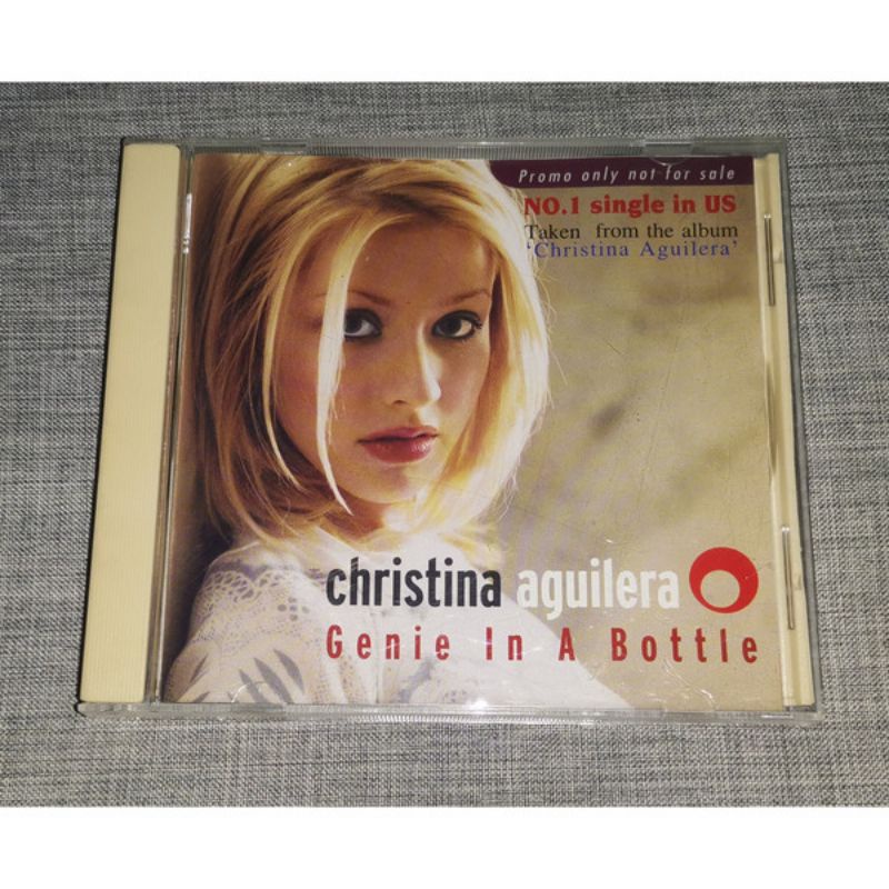 Christina Aguilera ซีดี Thai Promo CD Single Genie In A Bottle