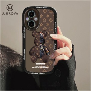 เคส Realme C55 C35 C20 C11 2021 Realme C15 C12 C3 C21Y C17 C25 C25Y C25S Realme 5 5i 6i 9i 7i เคสโทรศัพท์ซิลิโคนลายหมีแฟชั่น