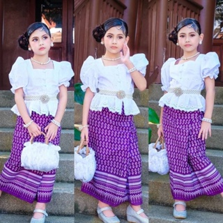 ชุดไทยลูกสาว ชุดไทยสวยๆๆ***ราคาไม่รวมเครื่องประดับ***