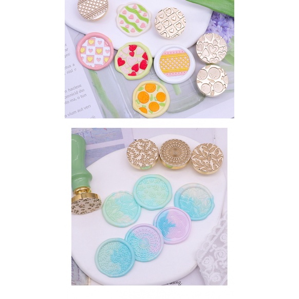 ตราประทับขี้ผึ้ง ทองแดง แฮนด์เมด DIY รูปที่ 7