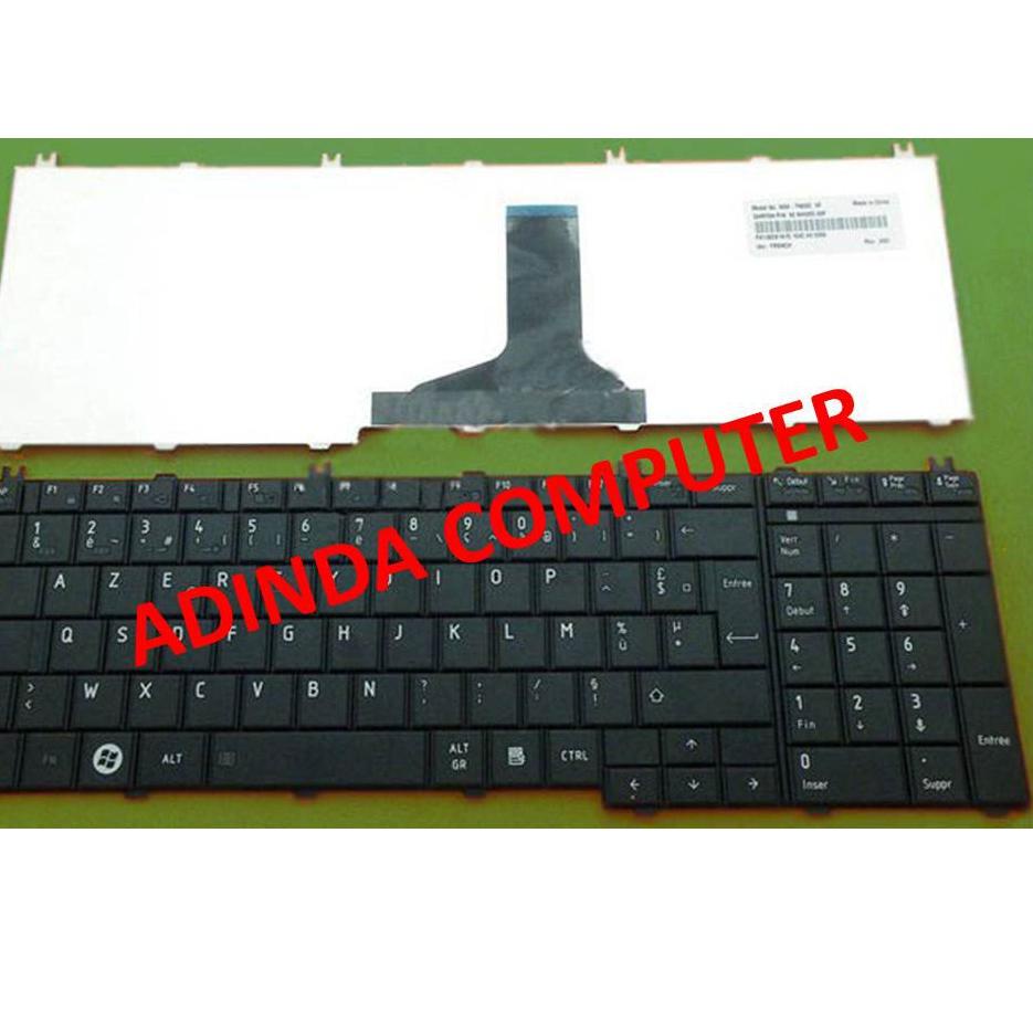 Toshiba Satellite C660 C665 C650 C655 C660 L650 L655 L670 L755 L755 L755D L750 L770 คีย์บอร์ด