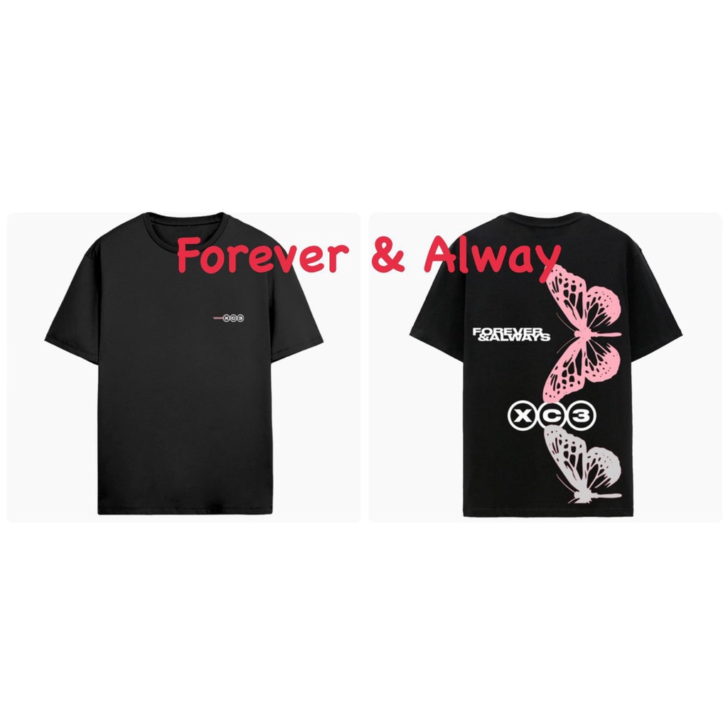 พร้อมส่ง เสื้อยืด XC3 NEW COLLECTION BUTTERFLY BY MARK TUAN (ของแท้)