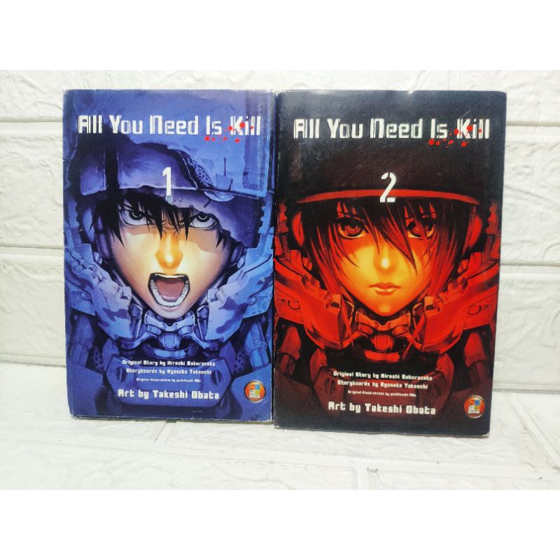 All You Need Is Kill 1-2ครบจบ ( Takeshi Obata )  ❤️Set 2❤️จากผู้วาด Death note