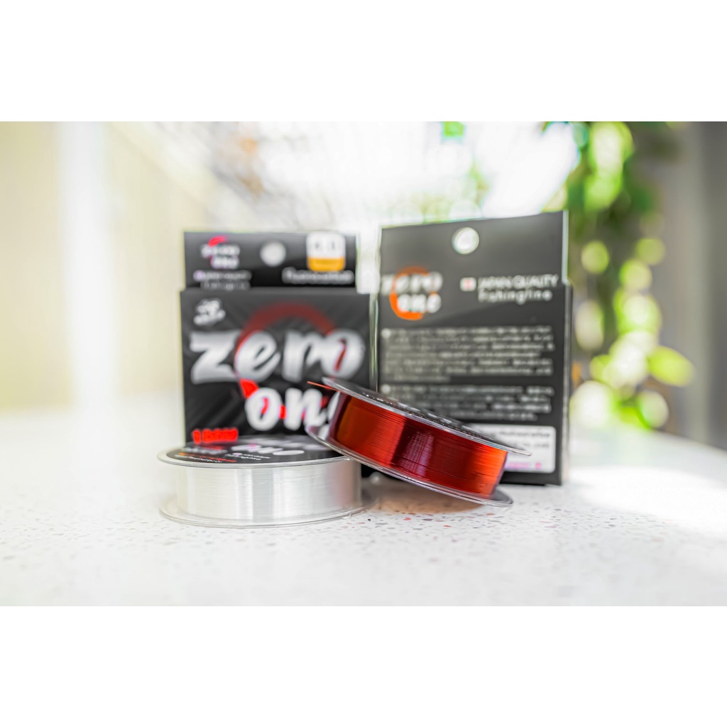สายเอ็นZERO ONE  ความยาว100เมตร เหนียวและทนต่อการขีดขวด