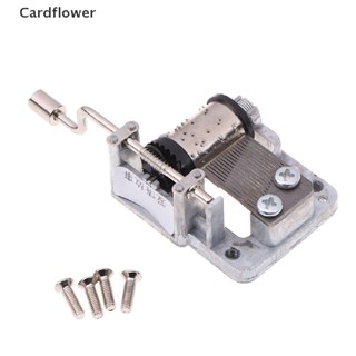 &lt;Cardflower&gt; Music Box Movement Play Set 18 Tones Mechanical Music Box Hand Crank Music Box On Sale