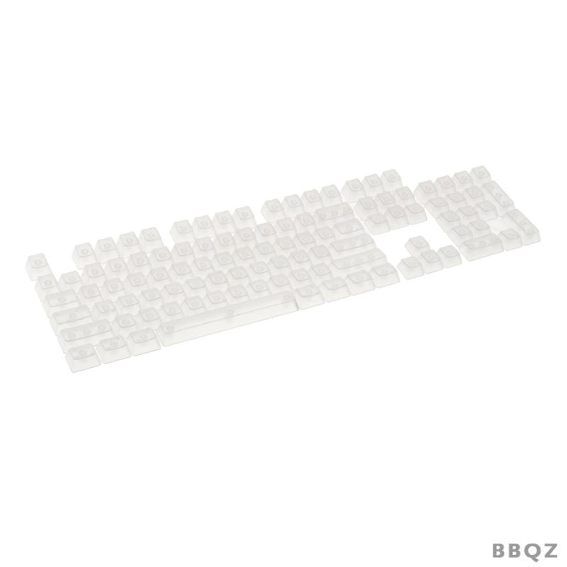 ปุ่มกดคีย์บอร์ด แบบใส เนื้อแมตต์ กันลื่น สําหรับ CHERRY 104 DIY