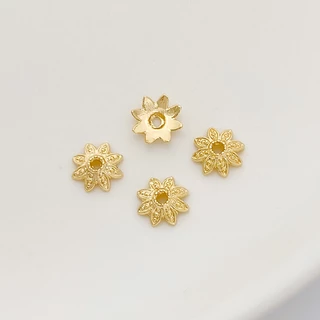 Receptacle diy 10 ชิ้น 14 พันรูปดอกไม้ diy Spacer