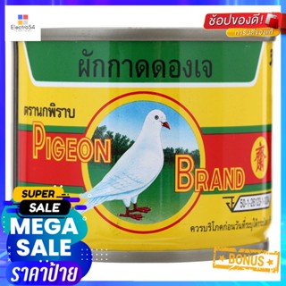 นกพิราบผักกาดดองเจฝาดึง 140กรัม Pigeon Vegetarian Pickled Mustard 140g.