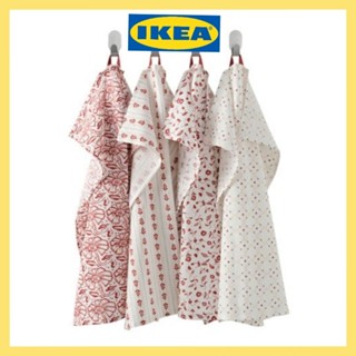 IKEA INAMARIA อินามาเรียผ้าเช็ดจานจากอีเกีย ขนาด 45x60 ซม. / 4 ชิ้น