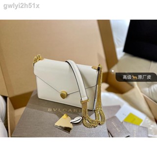 △[With Box] Bvlgar Classic Chain Bag Womens Fashion Casual Shoulder Bag Crossbody Bag