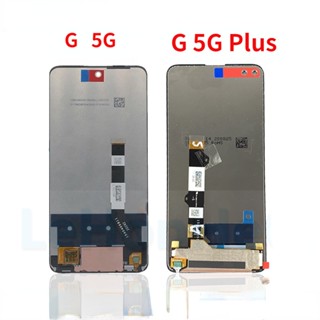 หน้าจอสัมผัส LCD สําหรับ Motorola Moto G 5G Plus Moto G 5G XT2113-3 ฟรัชุดไขควง และกาวติดแบต