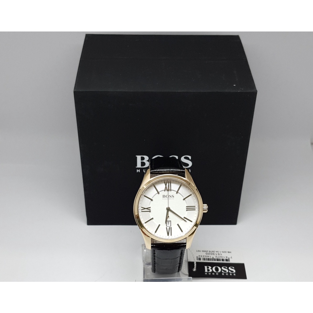 นาฬิกา HUGO BOSS MEN'S 1513020 CLASSIC QUARTZ พร้อมกล่อง (ใหม่)