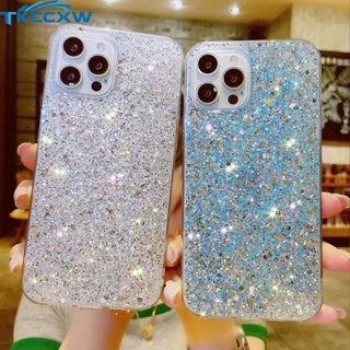 พร้อมส่ง เคสโทรศัพท์มือถือ ซิลิโคนนุ่ม ลายกลิตเตอร์ เลื่อม หรูหรา สําหรับ Realme C35 C30 Narzo 50i 50A Prime GT Master Edition Neo 2T Q3 Pro