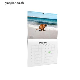 Yanca 2023 ปฏิทินแขวนผนัง ปฏิทิน รูปสุนัขอึสุนัข TH