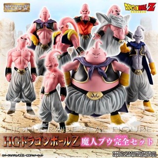 โมเดลฟิกเกอร์ Dragon Ball HG Majin Buu Full Form Q Version สูงประมาณ 7-11 ซม. 8 ชิ้น ต่อชุด