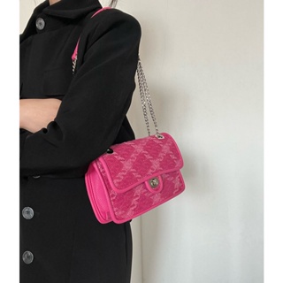 💟 กระเป๋าสตรี 2022 ต้นฤดูใบไม้ผลิแฟชั่นใหม่ กระเป๋าสะพายไหล่โซ่ crossbody กระเป๋าสี่เหลี่ยมเล็ก