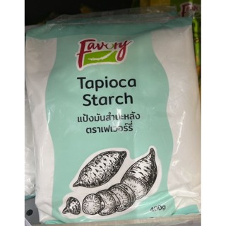 เฟเวอร์รี่แป้งมันสำปะหลัง 400ก Favory Tapioca Starch 400g