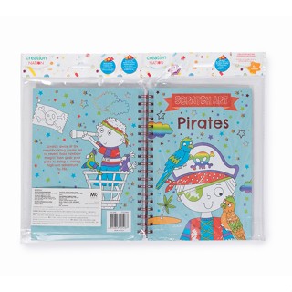 Toys R Us Creation Nation ครีเอชั่น เนชั่น สมุดระบายสี Scratch Book- Pirates(931295)