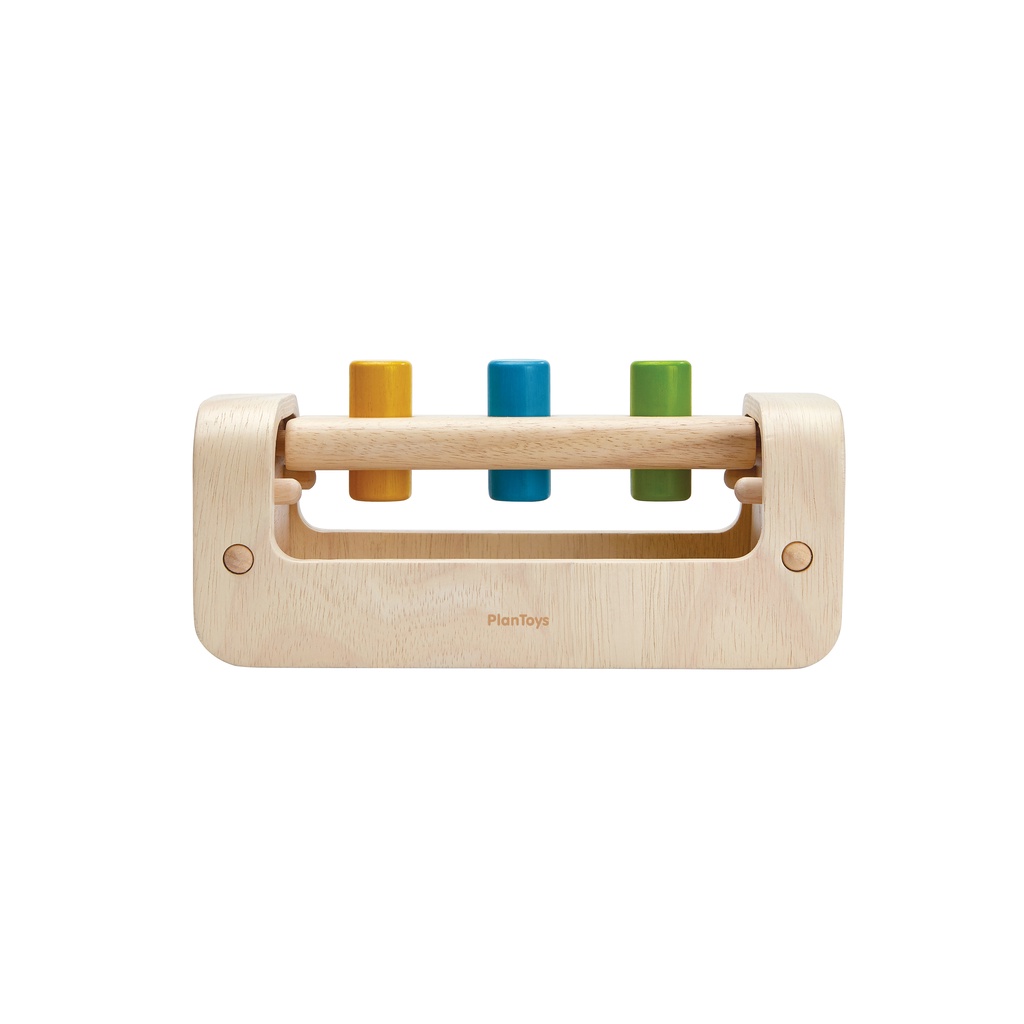 PlanToys طاولة دق الأوتاد الخشبية 5397 ‏(12+ شهراً) — صورة 3