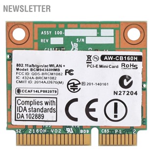 Network Card Gigabit AC1300M MINI PCI E Interface Support for Bluetooth 4.0 BCM94360HMB