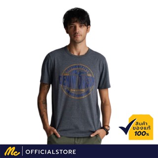 Mc Jeans เสื้อยืดผู้ชาย MTSZ452  แขนสั้น สีเทาเข้ม MC ADVENTUREเสื้อยืดอินเทรนด์_22