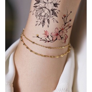 สติกเกอร์ แทททู รอยสัก นำเข้า  ** tattoo sticker กันน้ำ