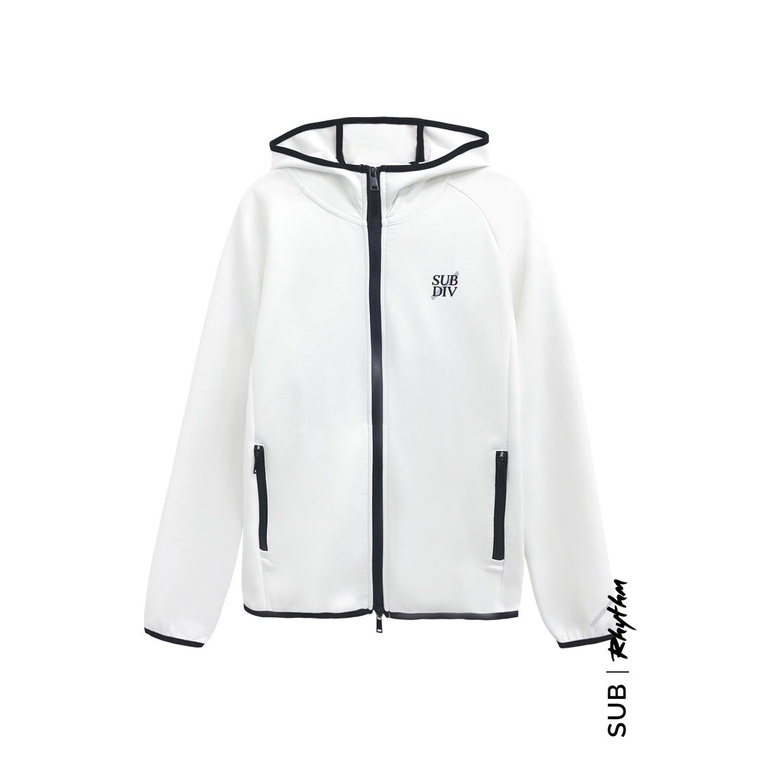 SUB Men Hoodies Jacket - สีขาว - H2M497