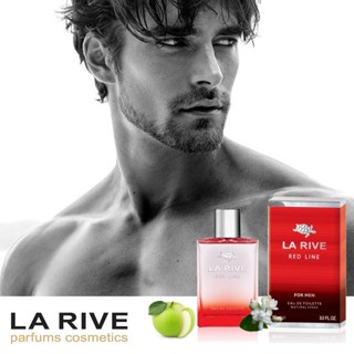 น้ำหอม La rive กลิ่น Red line ขนาด 90ml  กลิ่นเทียบ Lacoste Rouge Energetic