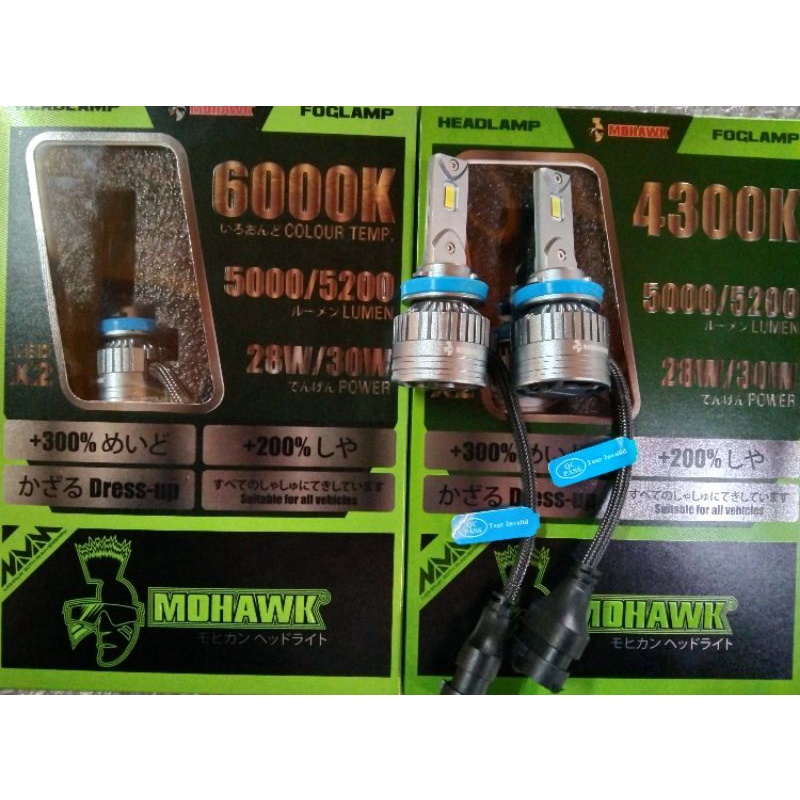 Mohawk H11 LED 6000k 30Watt