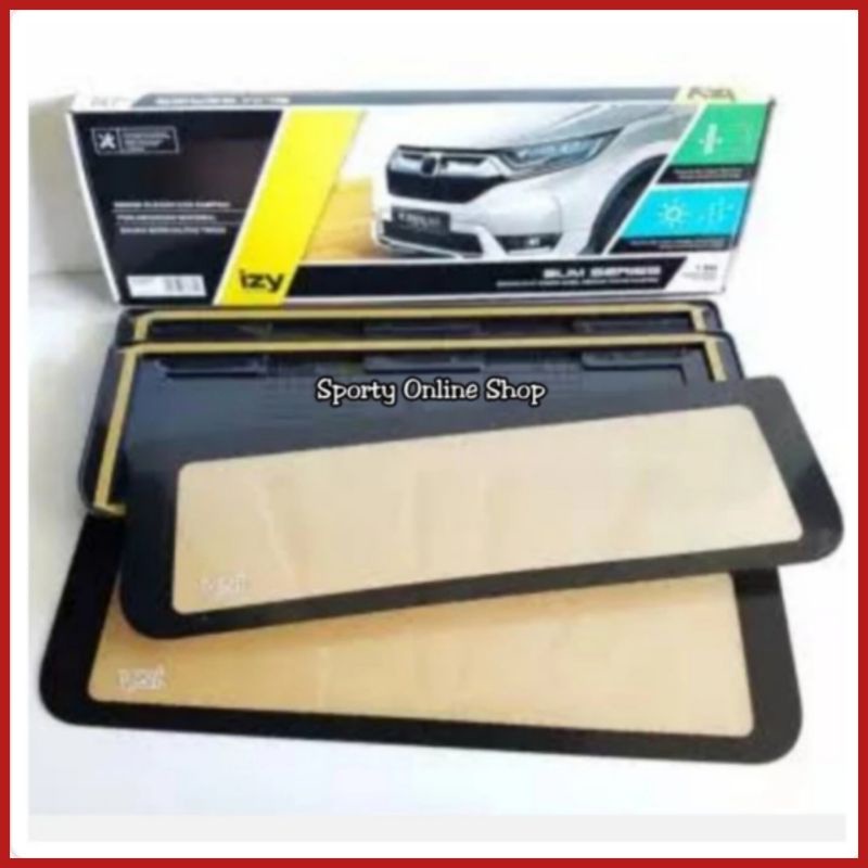 IZY ที่วางป้ายทะเบียนรถยนต์ Mica สากล