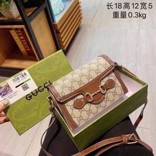 พร้อมส่ง (new) GG i horsebit 1955 mini bag กล่อง ใบเสร็จ  ✔️มี 1 สี : ตามรูป  ✔️งานมีกล่อง ใบเสร็จ  : กว้าง 7 สูง 5 นิ้ว