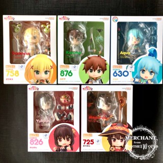 Nendoroid 630/725/758/826/876 - Aqua/Megumin/Darkness/Yunyun/Kazuma - Konosuba