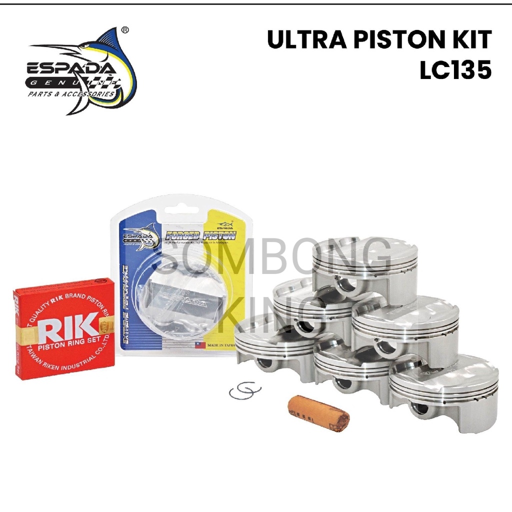 ULTRA PERFORMANCE FORGED PISTON KIT (ESPADA) 57MM LC135