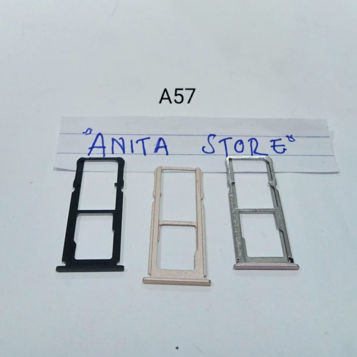 Simtray Simlock Sim Card Holder Trey Slot ซิมการ์ด Oppo A57/A39