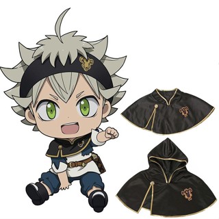 เสื้อคลุม คอสเพลย์ Black Clover Asta สีดํา สําหรับผู้ชาย และผู้หญิง