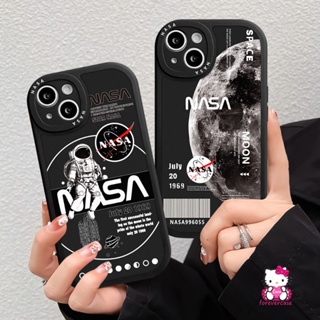 เคสโทรศัพท์มือถือแบบนิ่ม TPU กันกระแทก ลายนักบินอวกาศ NASA แฟชั่น สําหรับ IPhone XR 12 11 13 14 Pro MAX 6 6s 7 8 Plus 14 Plus X XS MAX SE 2020