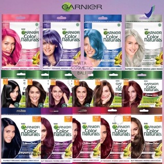 [SEMUA WARNA] Garnier Color / Semir sachet Hair Color / Pewarna Rambut ash COOL blonde
