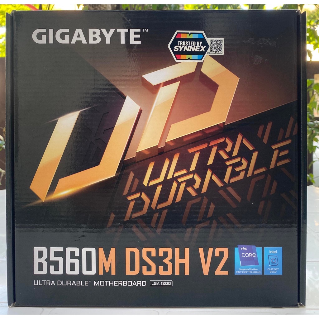 MAINBOARD (เมนบอร์ด) 1200 GIGABYTE B560M DS3H V2 มือสอง ประกันไทย