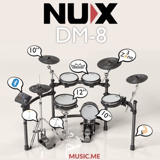 กลองไฟฟ้า NUX DM-8 I ผ่อน0% นาน10เดือน