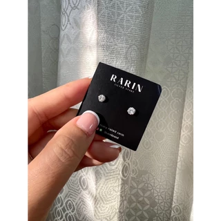 💎 ต่างหูเงินแท้ 925 ประดับเพชรรัสเซีย (CZ) 💎 ขนาด 3,4,5 mm ***สินค้าถ่ายจากงานจริง***